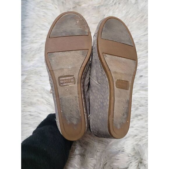 Toms Moroccan Desert Wedge Bootie, Women's 9 - Picture 5 of 6